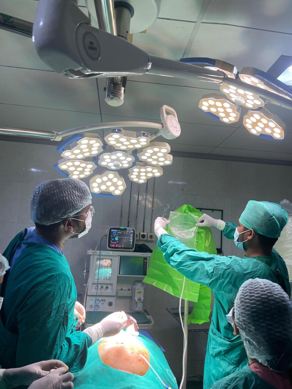CAPD catheter insertion